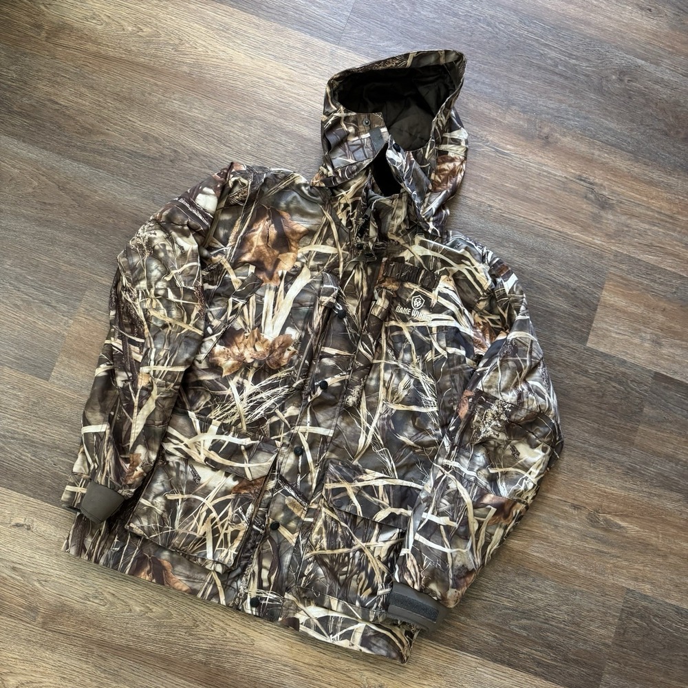 Game Winner Advantage Max 4 Waterfowl Hunting She'll Jacket Men's Sz S Duck